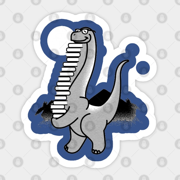 Bookosarus Sticker by joshsmith